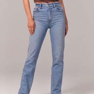 Abercrombie '90s Straight Ultra High Rise Jeans